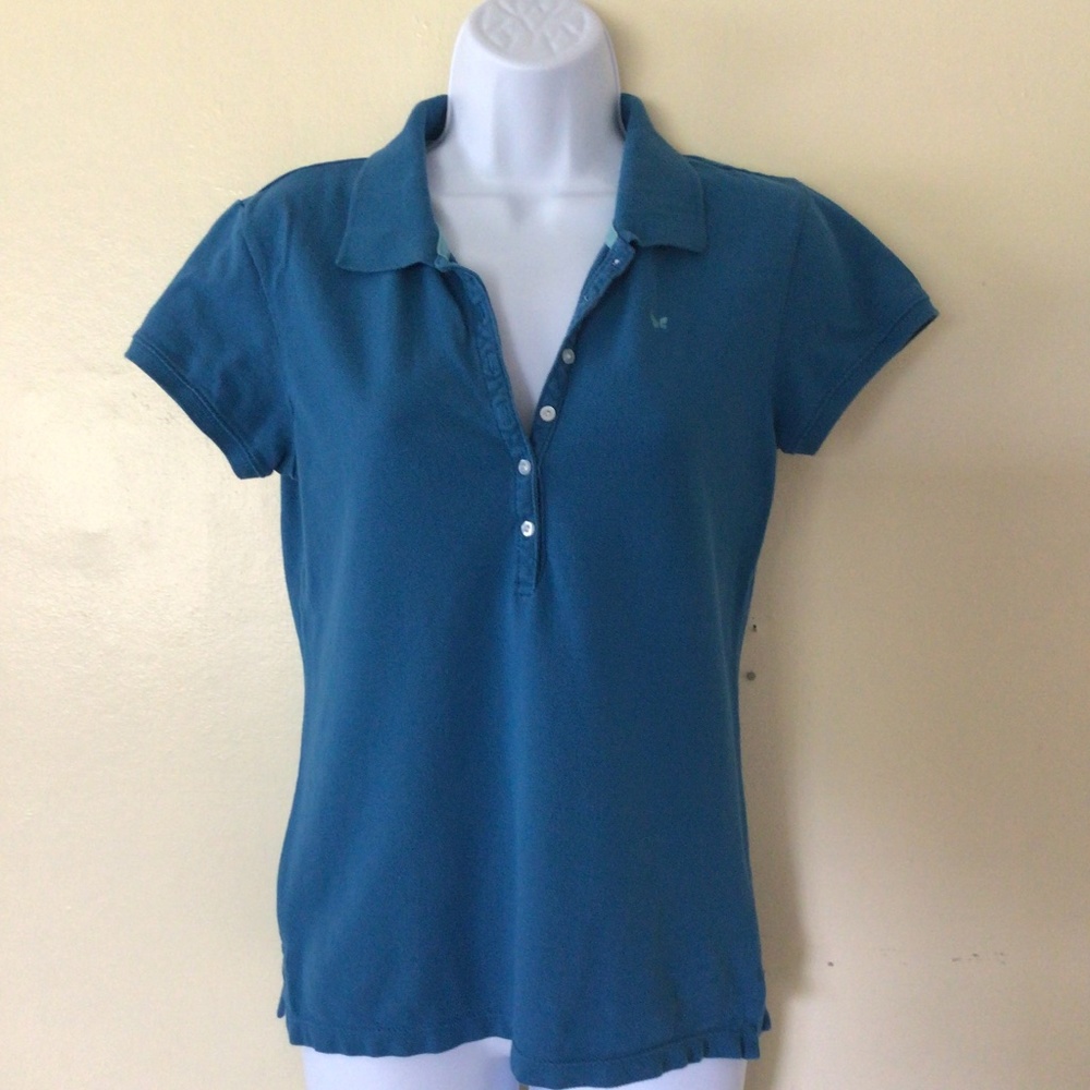Button down tee
